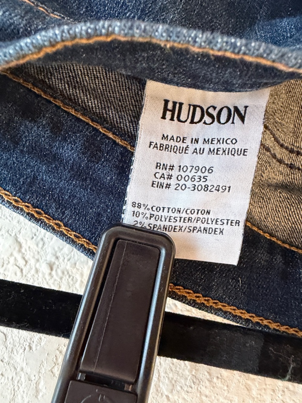 Hudson Jeans Women's Dark Blue Skinny Jeans - Picture 9 of 10